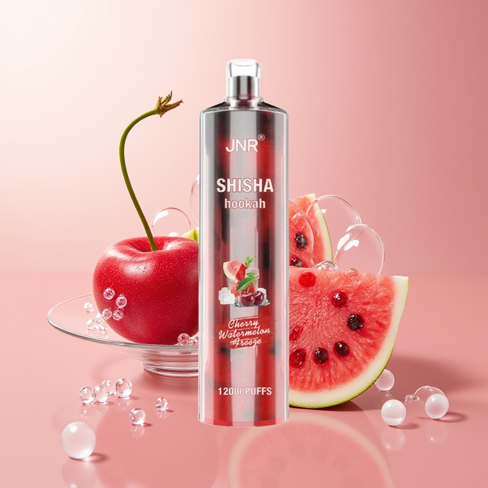 Cherry Watermelon JNR Shisha Hookah 12000 Puffs Type-C Fast Charging