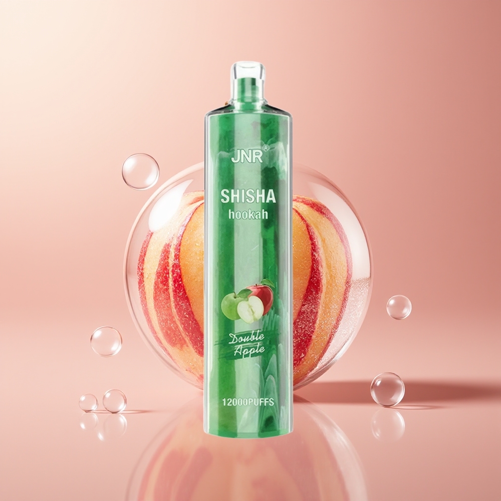Double Apple JNR Shisha Hookah 12000 Puffs Disposable Vape