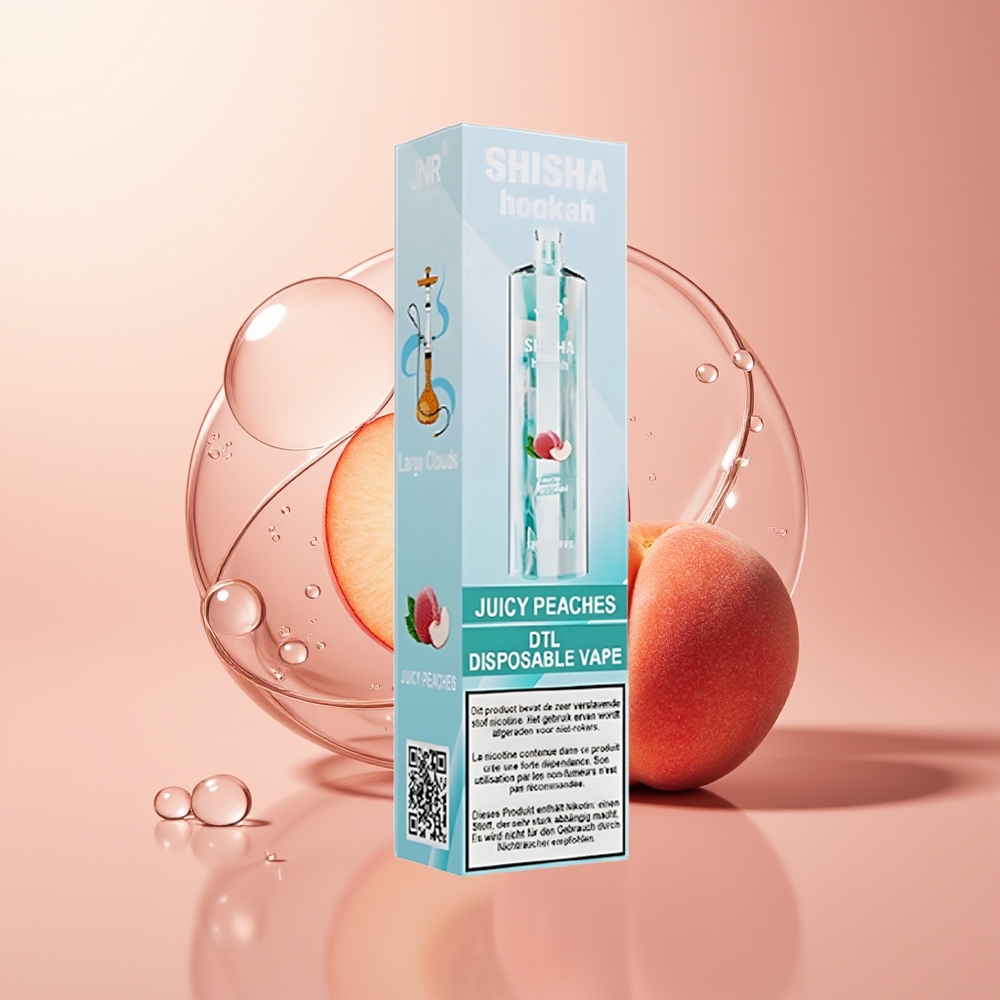 Juicy Peaches JNR Shisha Hookah 12000 Puffs Disposable Vape 750mAh