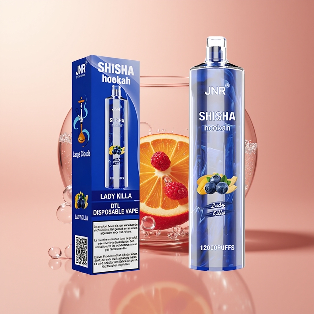 Lady Killa JNR Shisha Hookah 12000 Puffs Disposable Vape