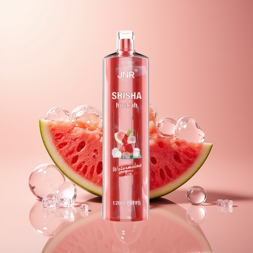 Watermelon Ice JNR Shisha Hookah 12000 Puffs Disposable Vape