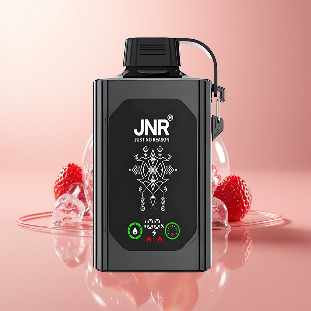 Strawberry Ice JNR Shisha Hookah Box 20500 Puffs Disposable Vape