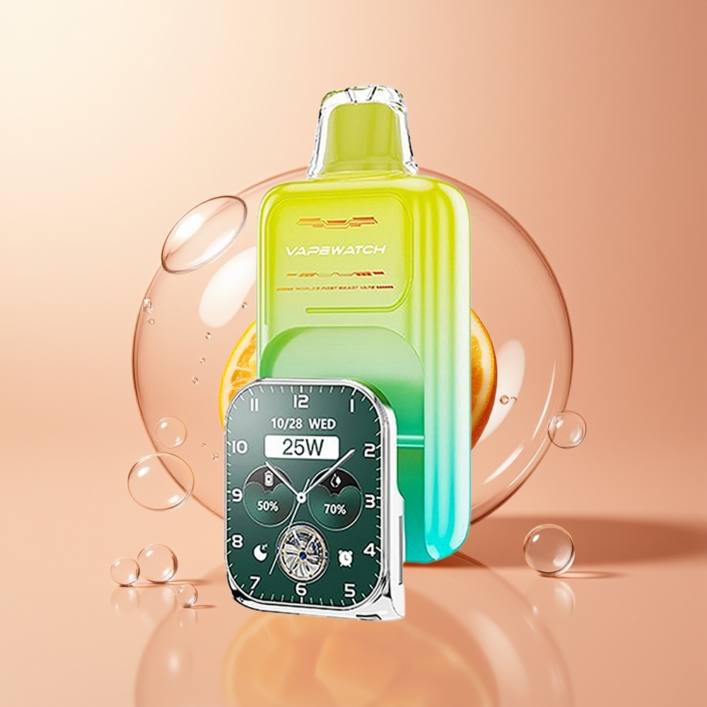 Orange Mango JNR VapeWatch 30000 Puffs 1000mAh Disposable Vape