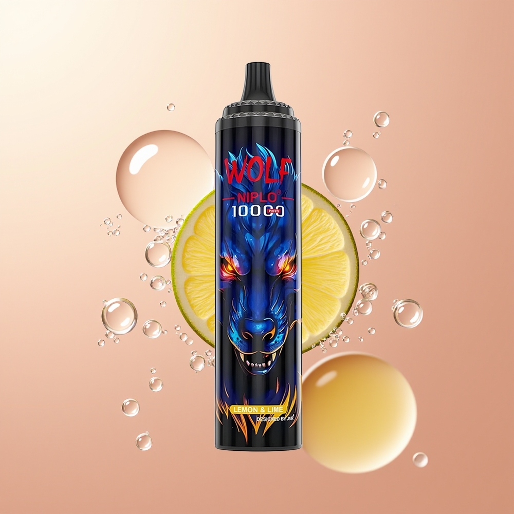 Lemon & Lime JNR Wolf Niplo 10000 Puffs 20ml