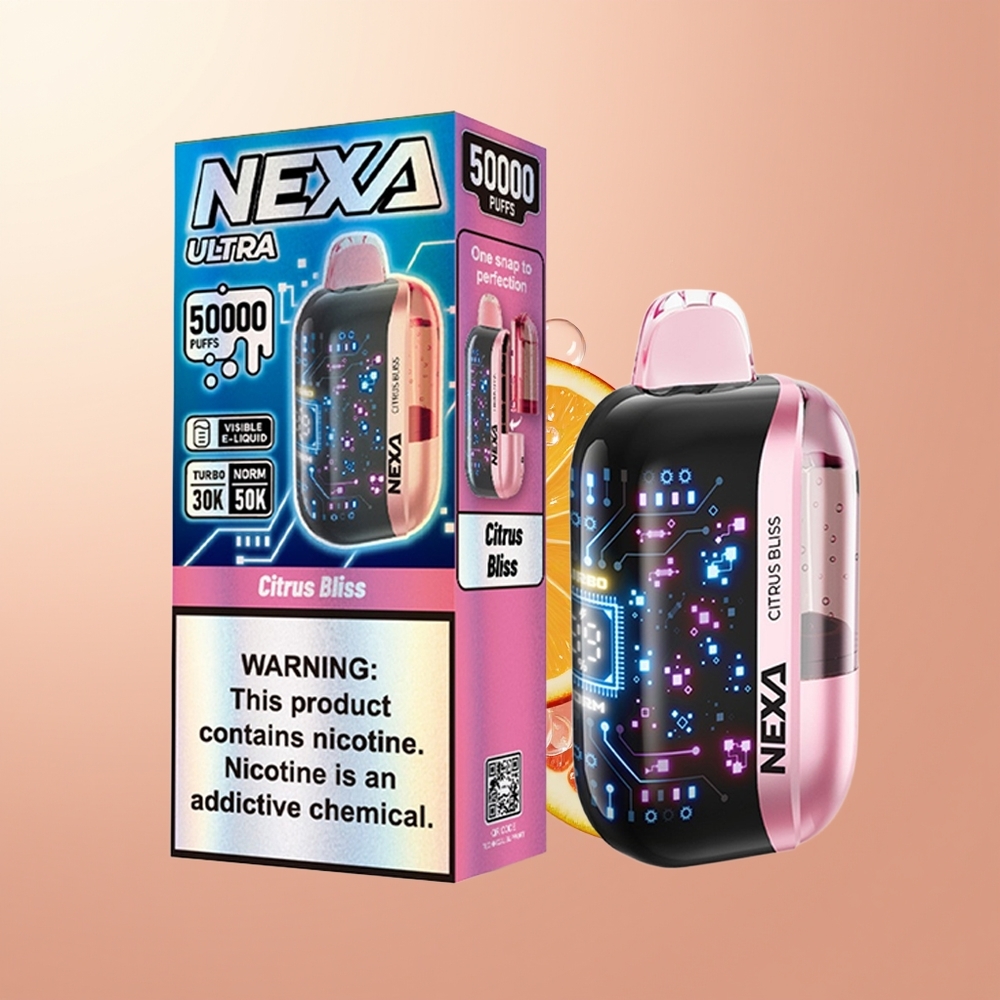 Citrus Bliss NEXA Ultra 50000 Puffs 20ml Disposable Vape