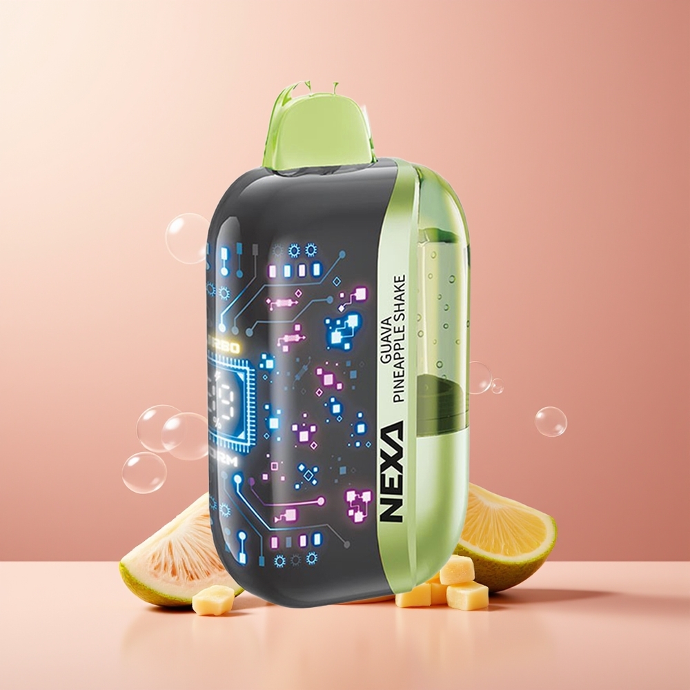 Guava Pineapple NEXA Ultra 50000 Puffs Disposable Vape 3D Curved Screen