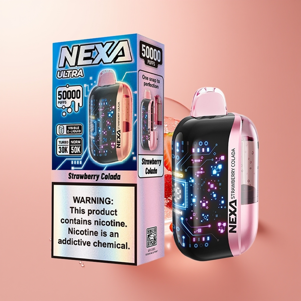 Strawberry Colada NEXA Ultra 50000 Puffs 20ml Disposable Vape
