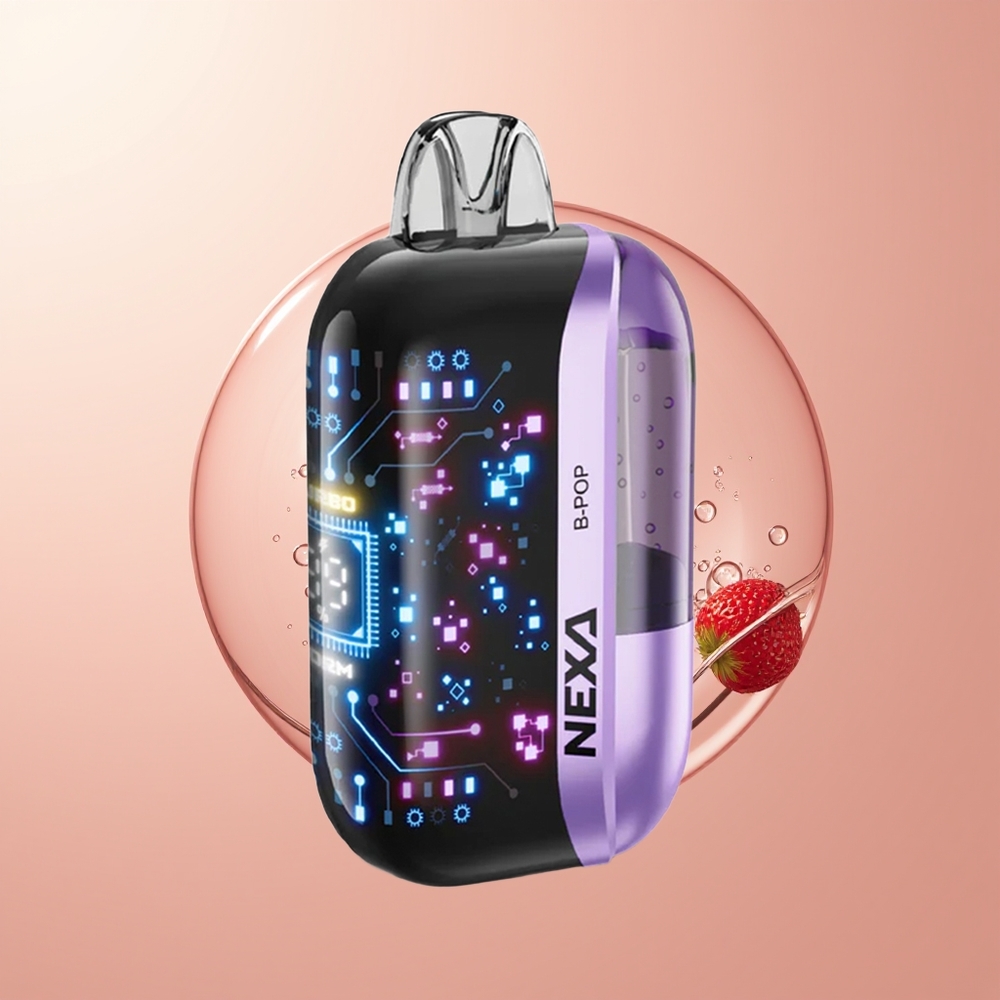 Strawberry Ice NEXA Ultra B-Pop 50K Type-C Disposable Vape