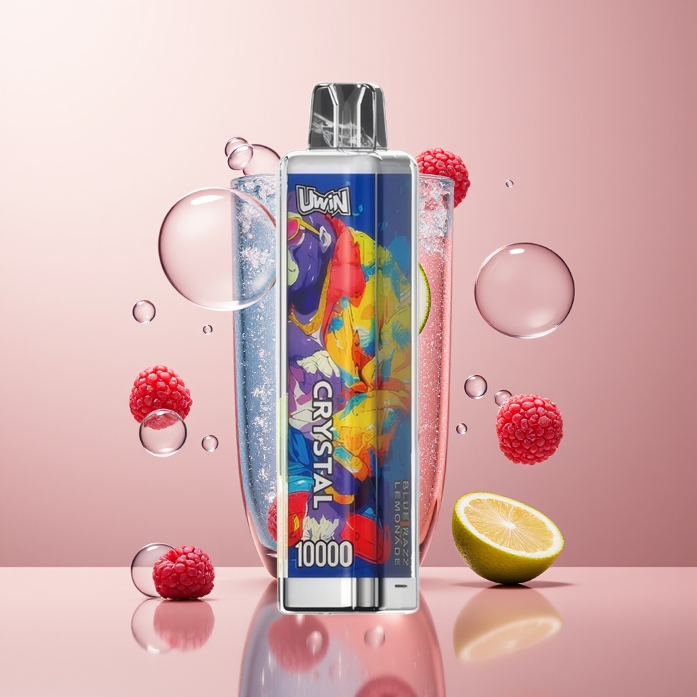 Blue Razz Lemonade Uwin Crystal 10000 Puffs RGB Lights