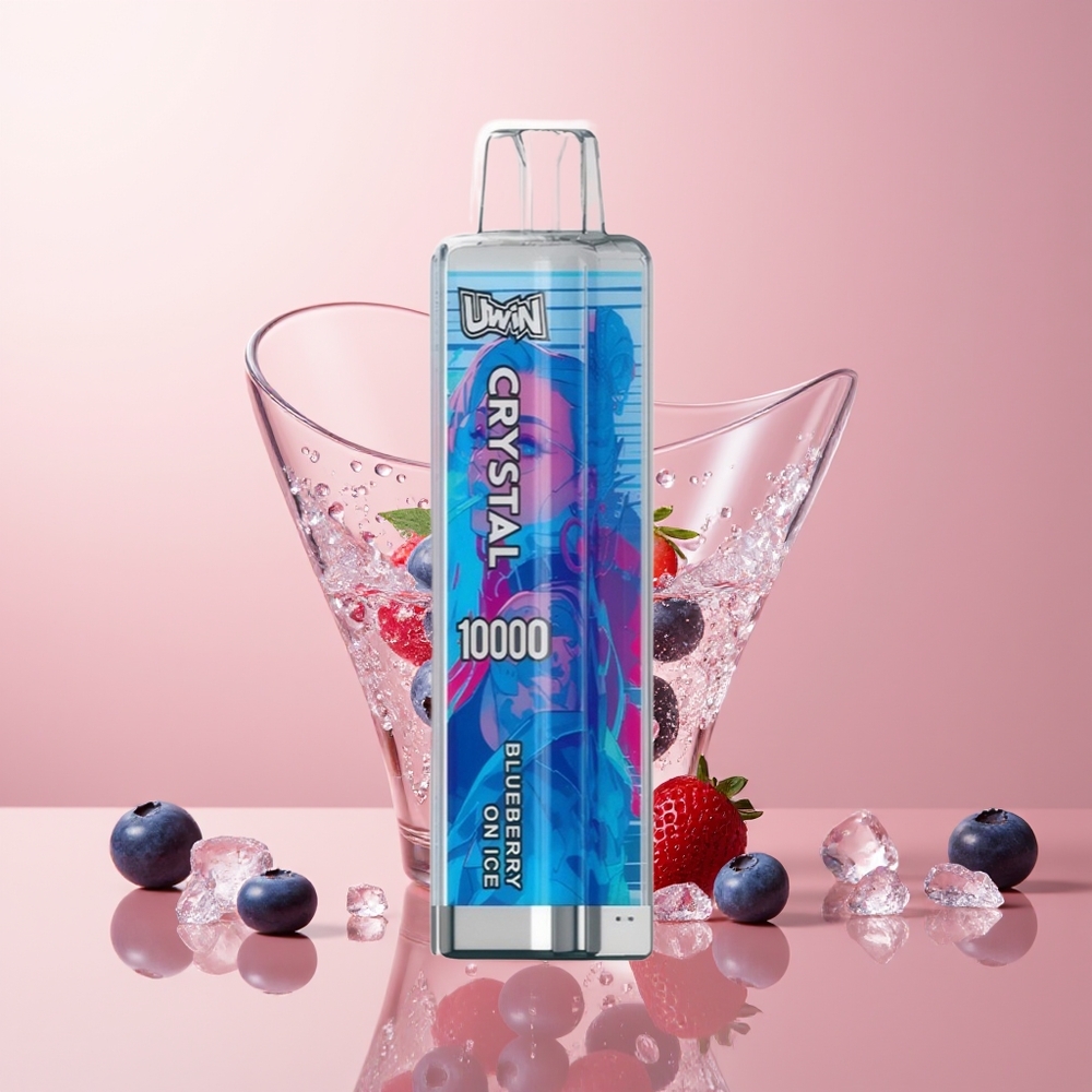 Blueberry On Ice UWIN Crystal 10000 Puffs RGB