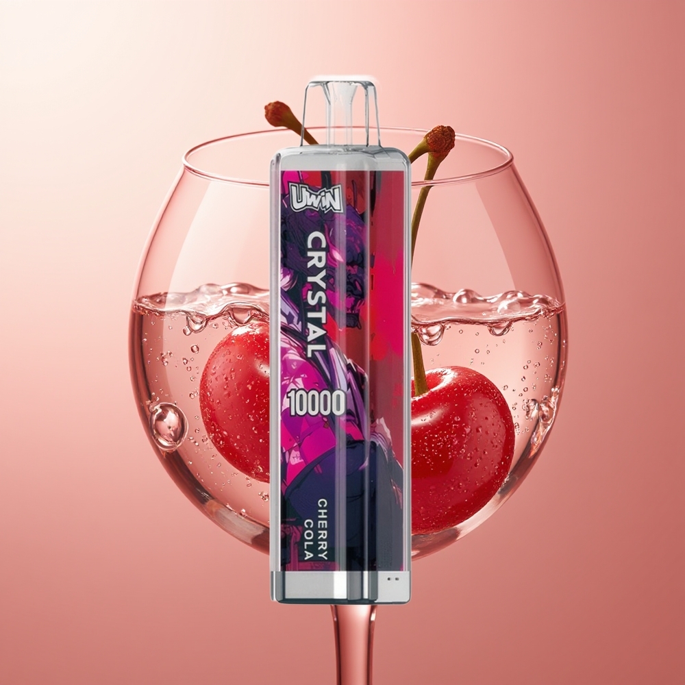 Cherry Cola Uwin Crystal 10000 Puffs RGB