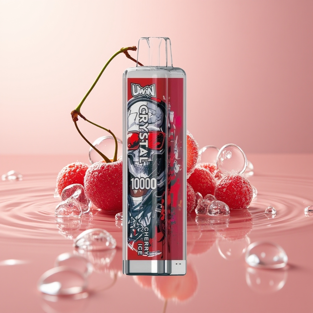Cherry Ice Uwin Crystal 10000 Puffs RGB