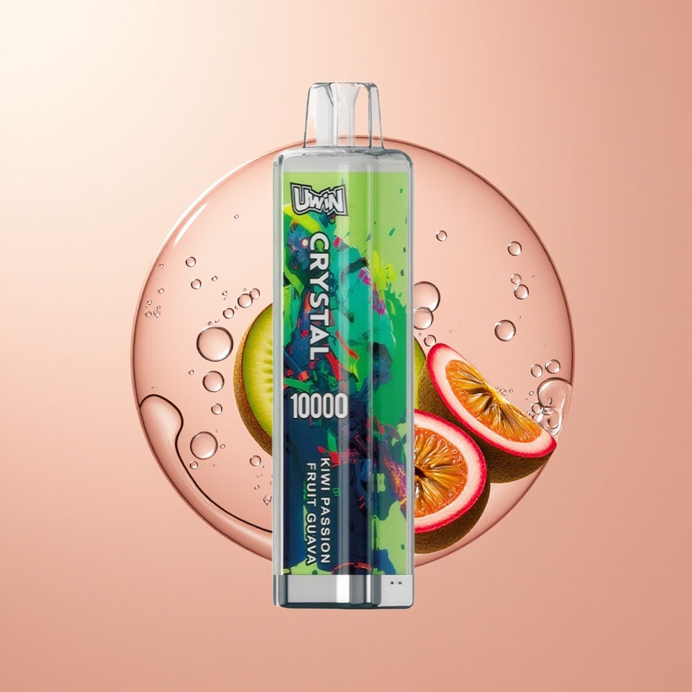 Kiwi Passion Fruit Guava UWIN Crystal 10000 Puffs RGB Lights