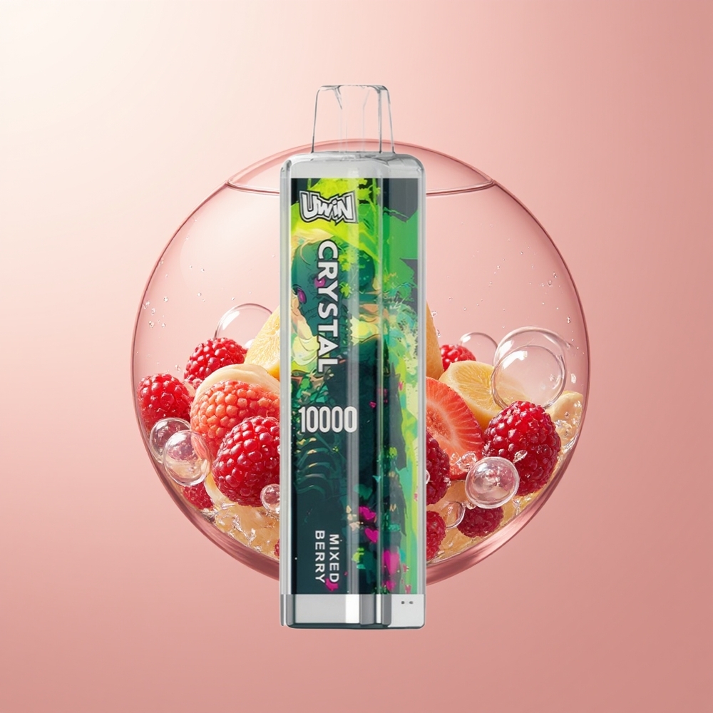 Mixed Berry Uwin Crystal 10K Puffs RGB Disposable Vape