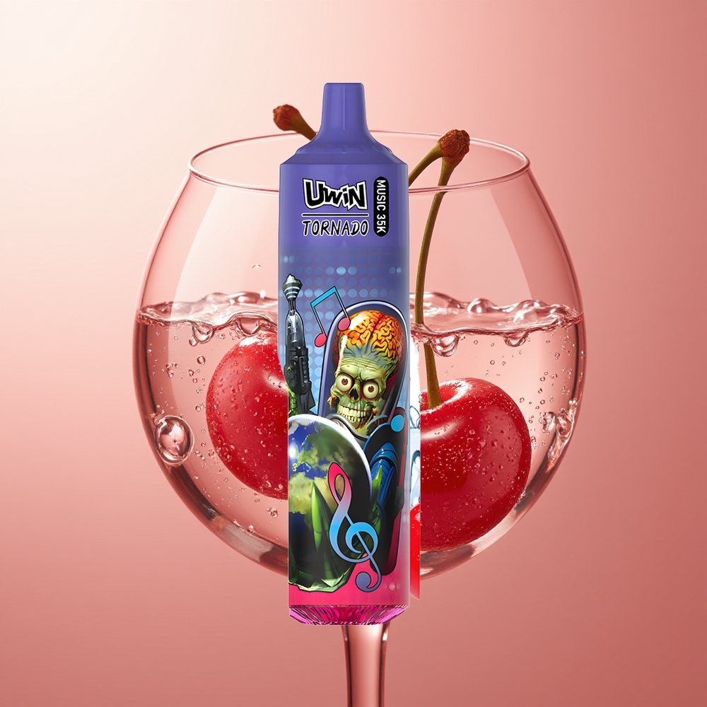 Cherry Cola Uwin Tornado 35000 Music Disposable Vape Type-C