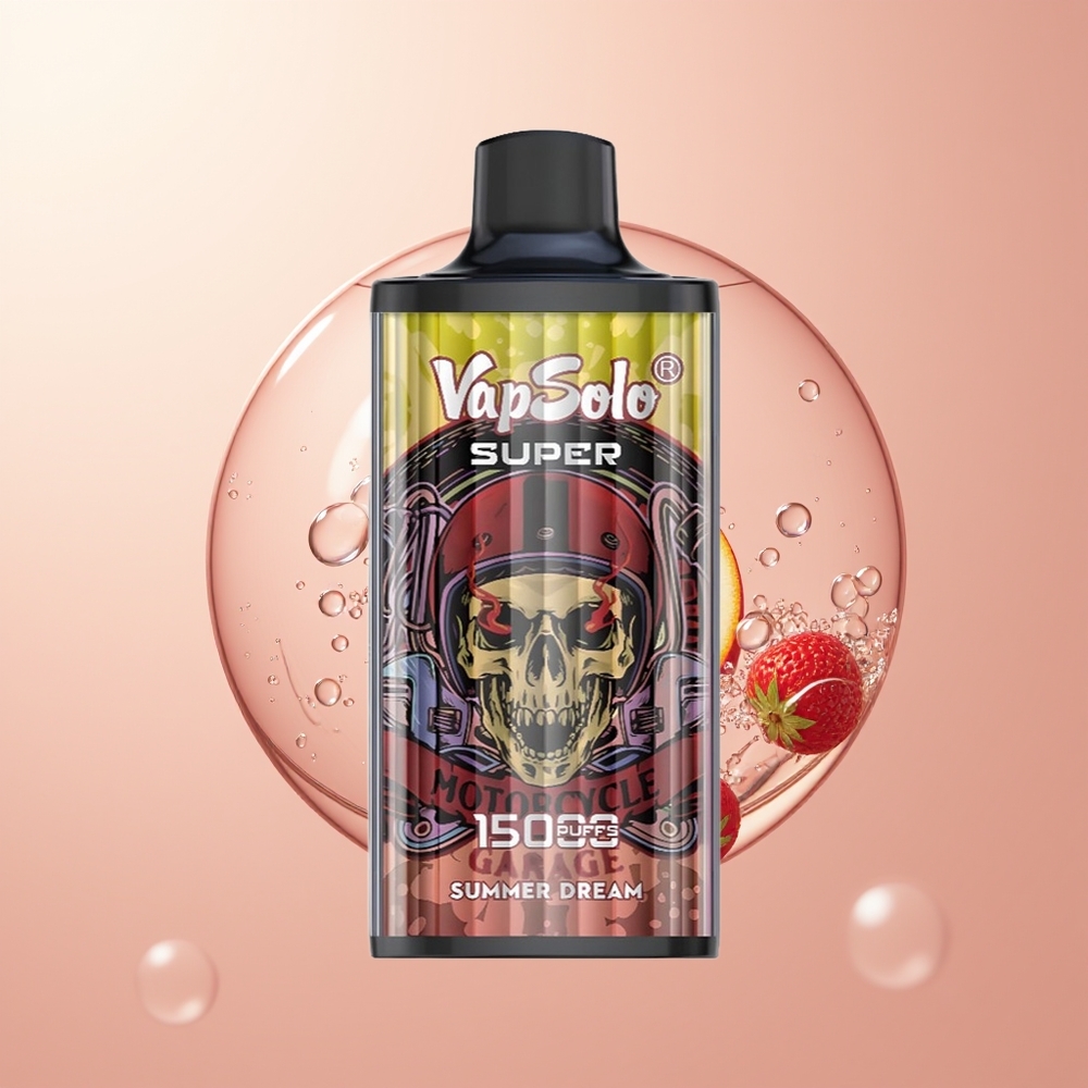 Summer Dream Vapsolo Super 15000 Puffs Disposable Vape 850mAh Mesh Coil