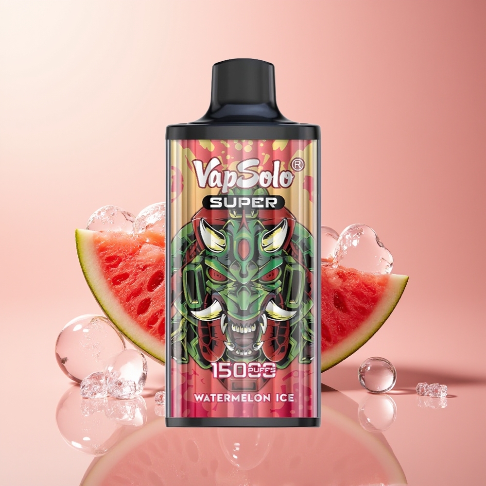 Watermelon Ice Vapsolo Super 15000 Puffs 850mah Mesh
