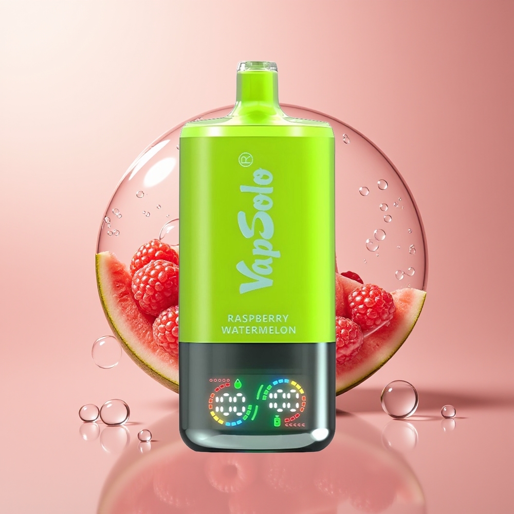 Raspberry Watermelon Vapsolo Triple 30000 Puffs 40ml