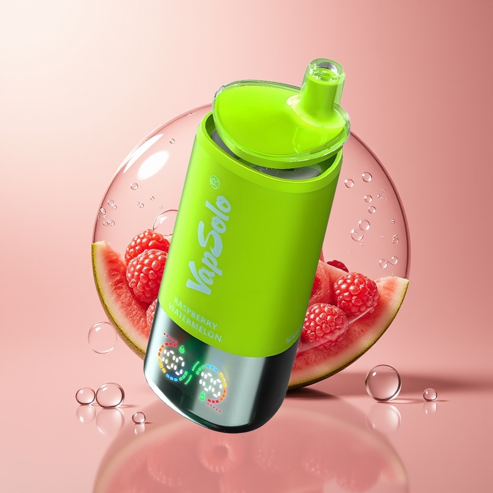 Raspberry Watermelon Vapsolo Triple 30000 Puffs 40ml