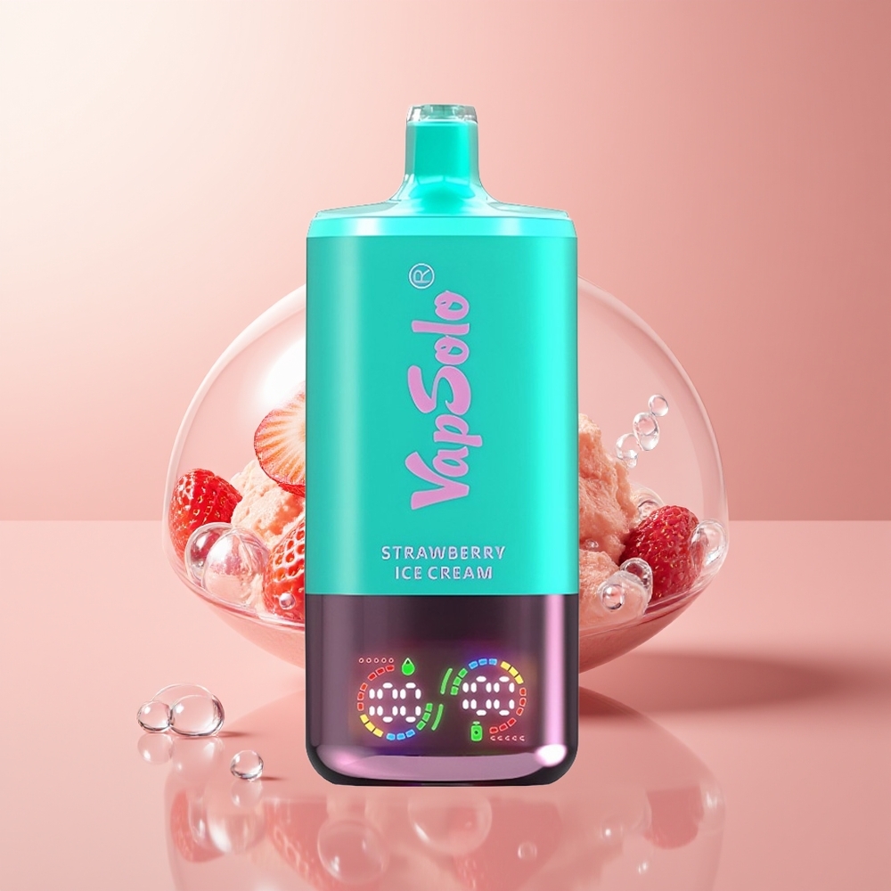 Strawberry Ice Cream Vapsolo Triple 30000 Puffs 40ml
