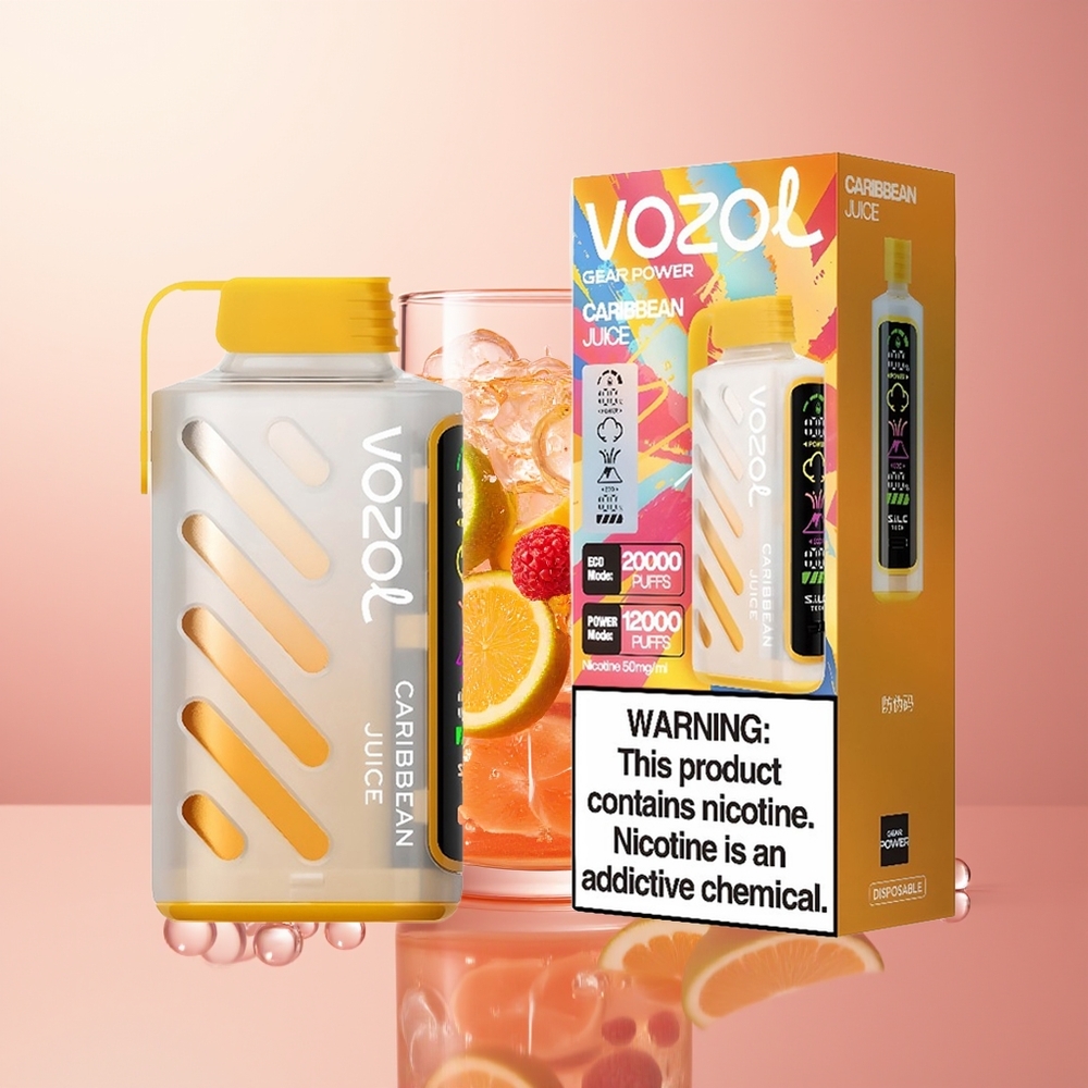Caribbean Juice VOZOL Gear Power 20000 Puffs Dual Mesh Coil