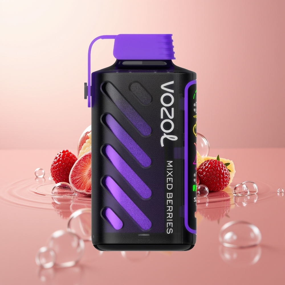 Mixed Berries VOZOL Gear Power 20000 Puffs Full Screen Display
