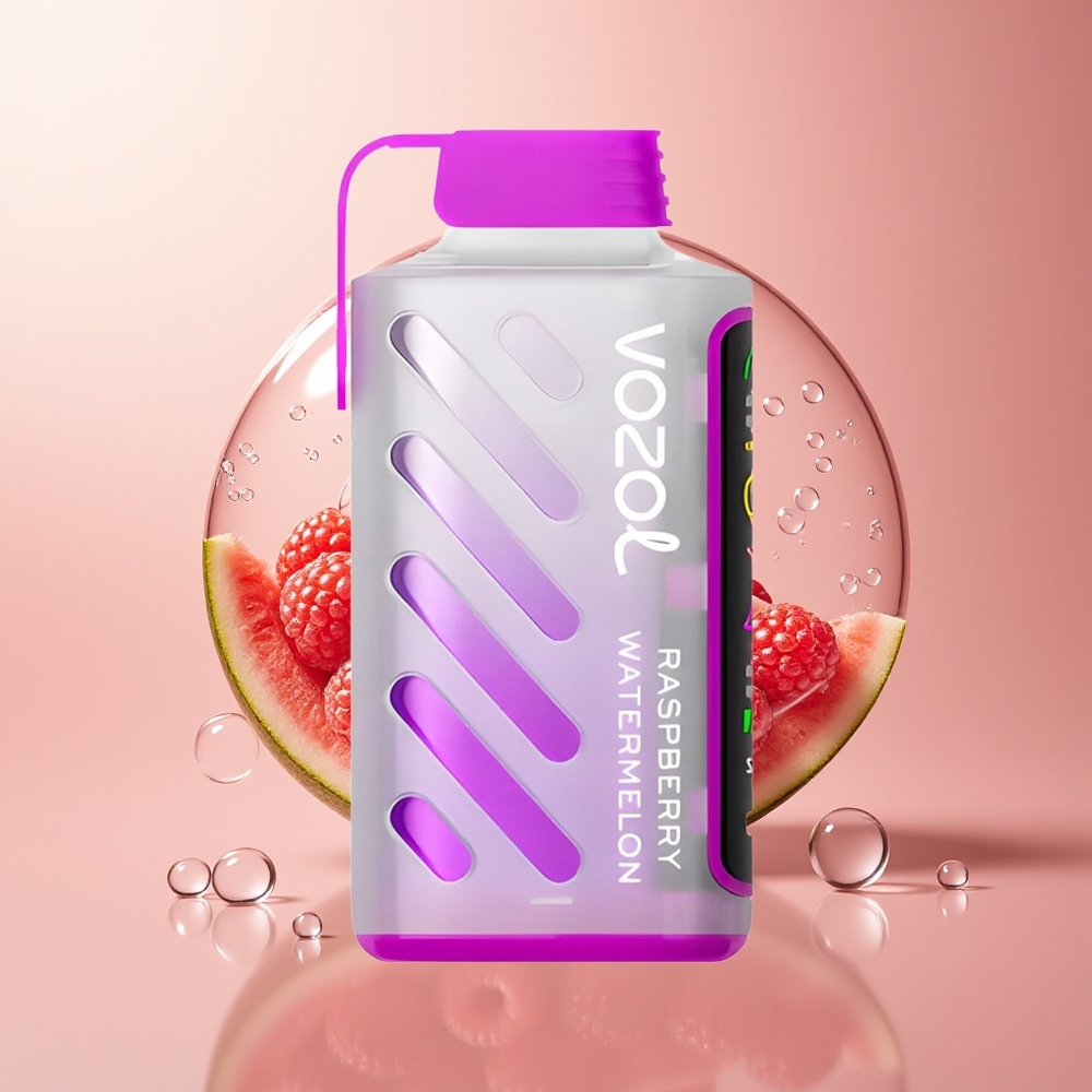 Raspberry Watermelon VOZOL Gear 20000 Puffs Dual Mesh Coil