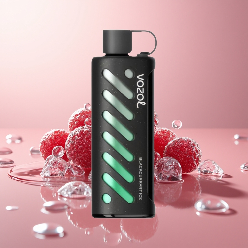 Blackcurrant IceVOZOL Gear Shisha 25000 Puffs Dual Mesh