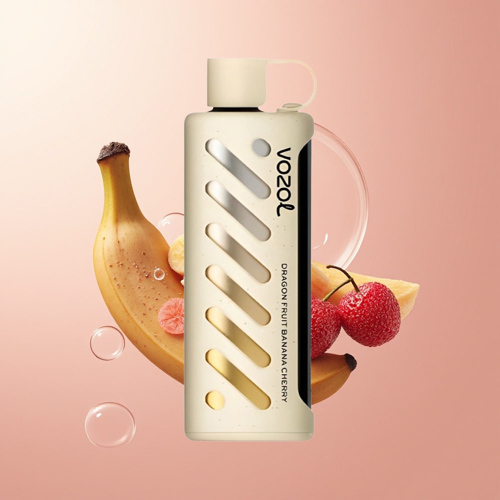 Dragon Fruit Banana CherryVOZOL Gear Shisha 25000 Puffs Dual Mesh