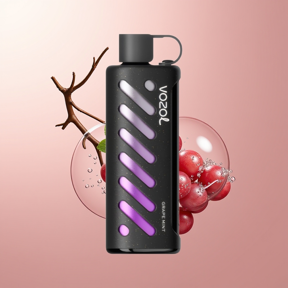 Grape MintVOZOL Gear Shisha 25000 Puffs Dual Mesh