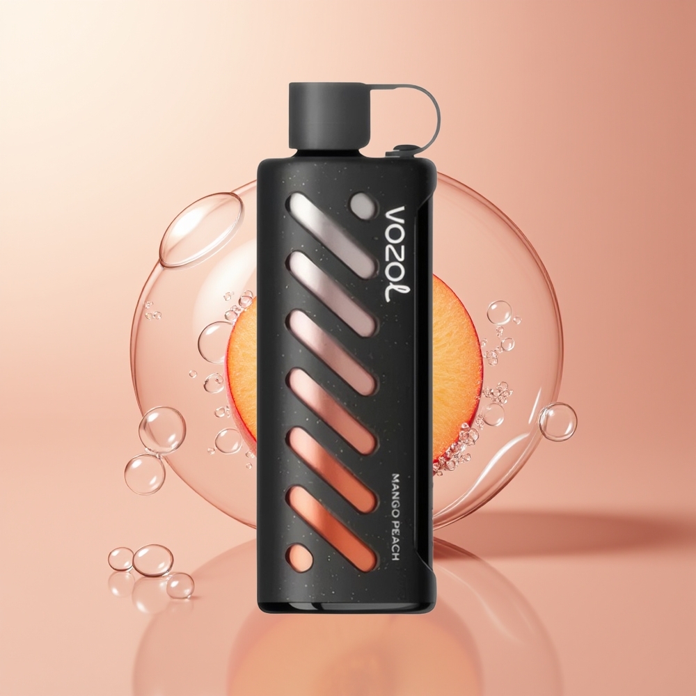 Mango PeachVOZOL Gear Shisha 25000 Puffs Dual Mesh