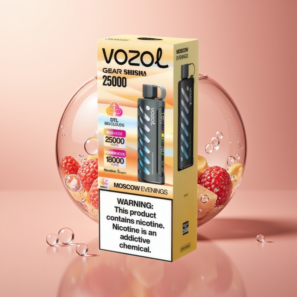 Moscow EveningsVOZOL Gear Shisha 25000 Puffs Dual Mesh