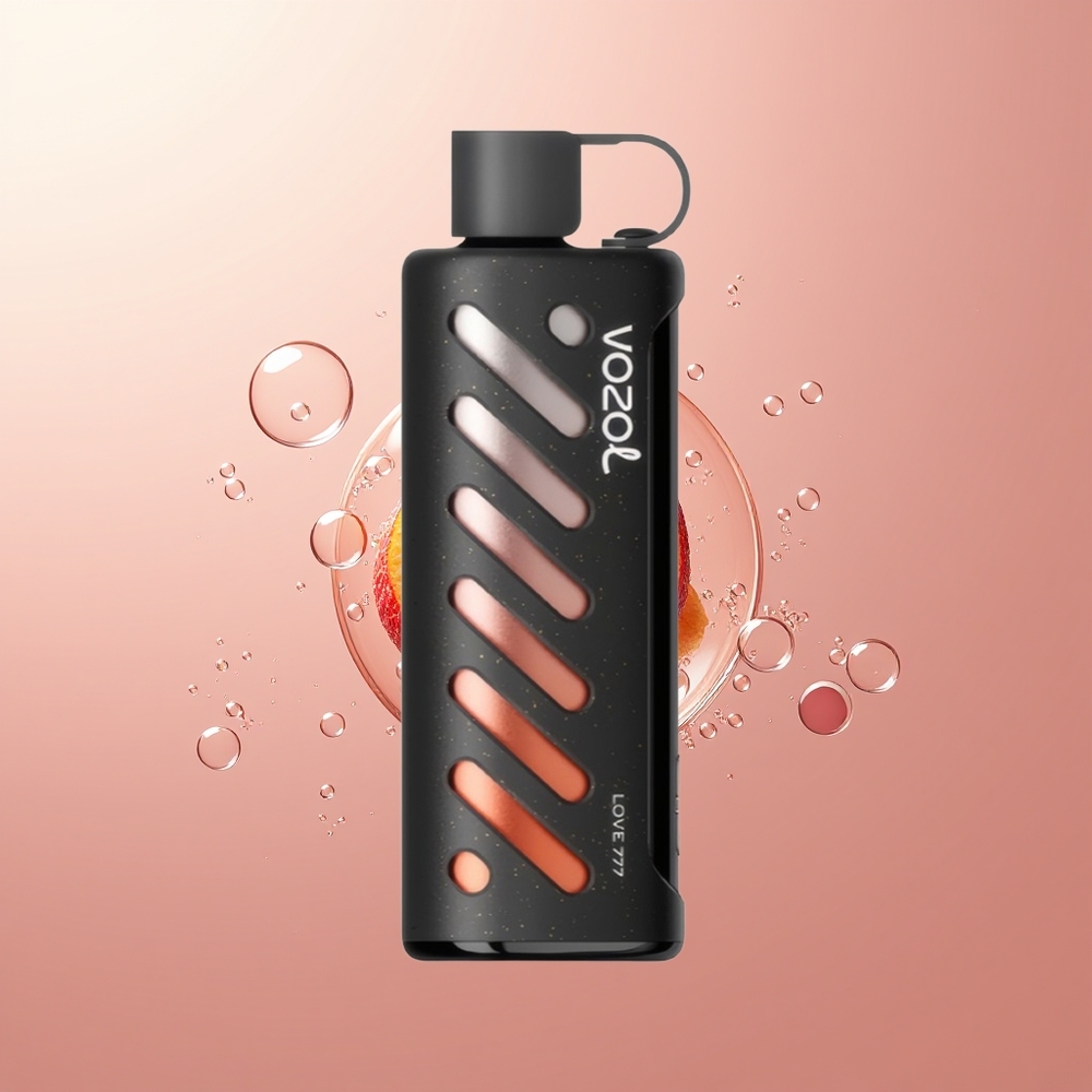 Strawberry KiwiVOZOL Gear Shisha 25000 Puffs Dual Mesh Love 777