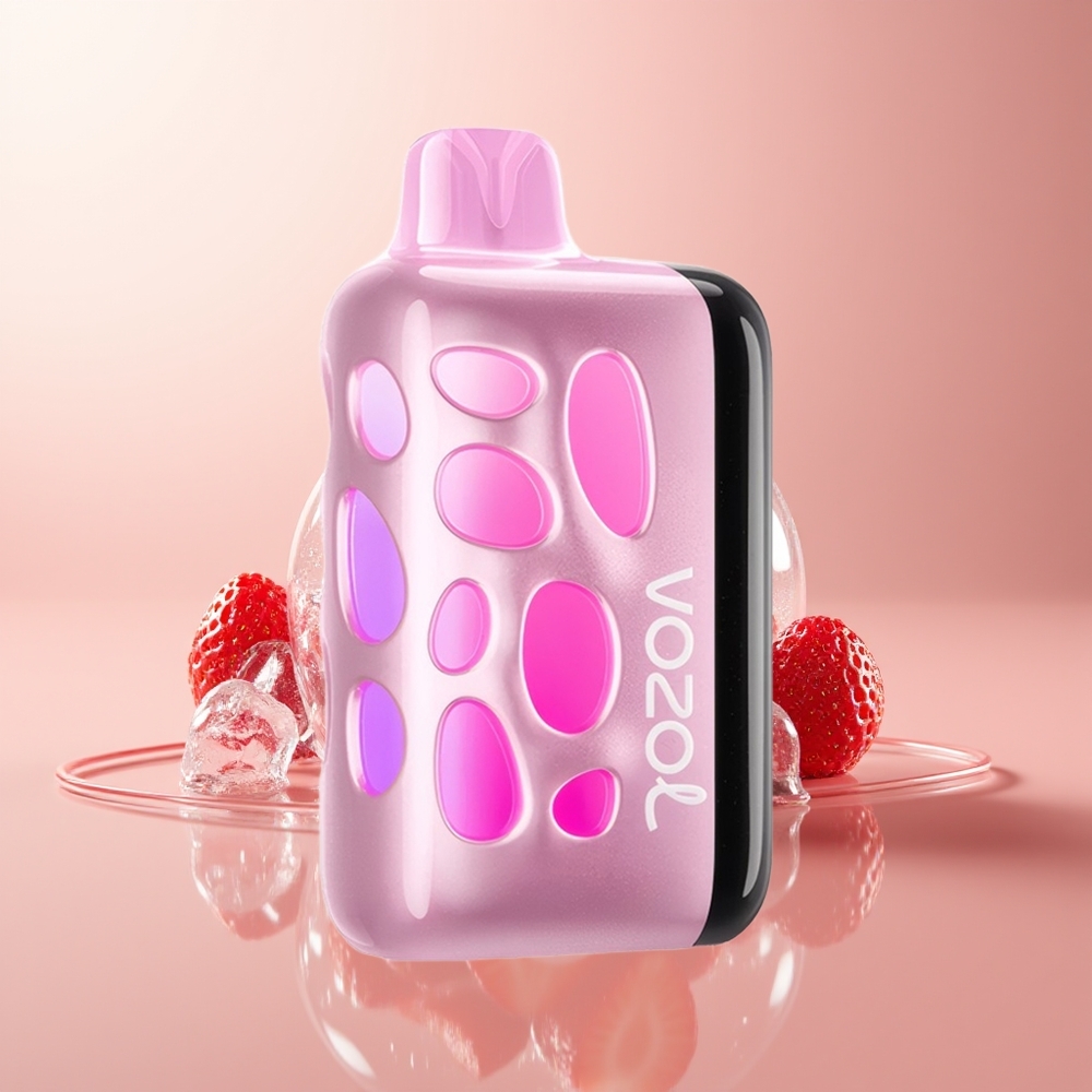 Strawberry Ice VOZOL RAVE 40000 1000mAh Disposable Vape