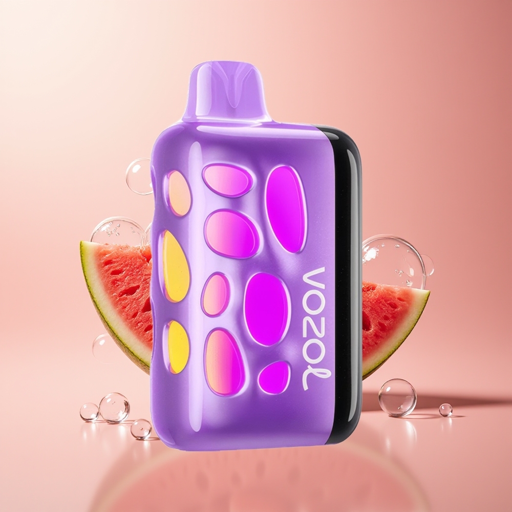 Watermelon Razz Rancher VOZOL RAVE 40000 Disposable Vape 270 Degrees Vibrant Glow