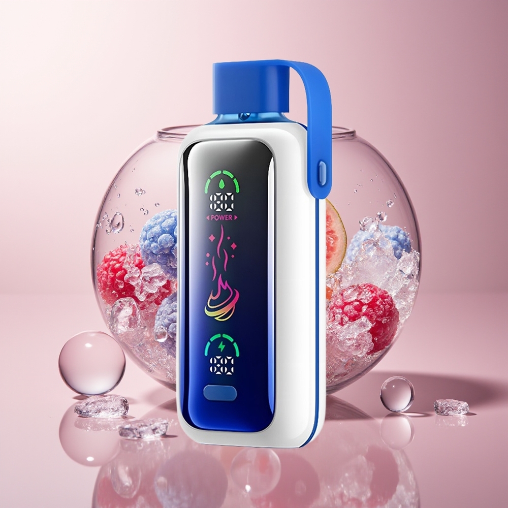 Blue Razz Ice VOZOL Star 20000 Puffs Dual Mesh