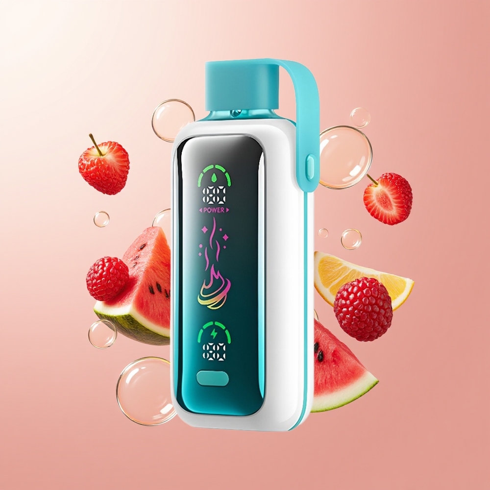 Raspberry Apple Watermelon Pineapple VOZOL Star 20000 Puffs Dual Mesh