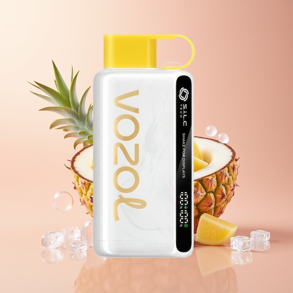 Pineapple Coconut Ice VOZOL STAR 9000/12000 Puffs S.i.L.C TECH