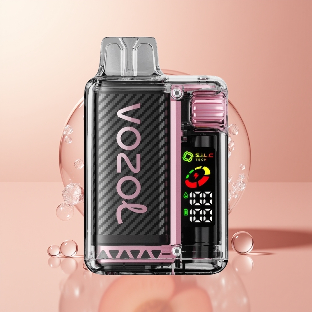 Peach Ice VOZOL Vista 20000 Puffs OLED Screen