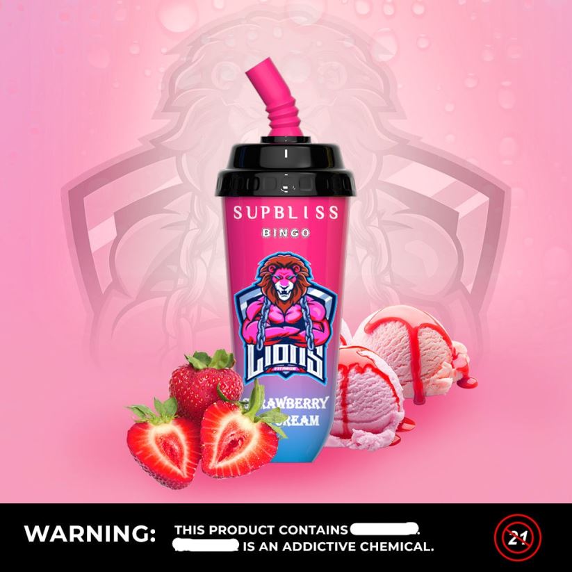 R And M Vape NZ - RandM Supbliss Bingo 8000 Vape Pod Device 1Pc Sakura Grape 60664B261