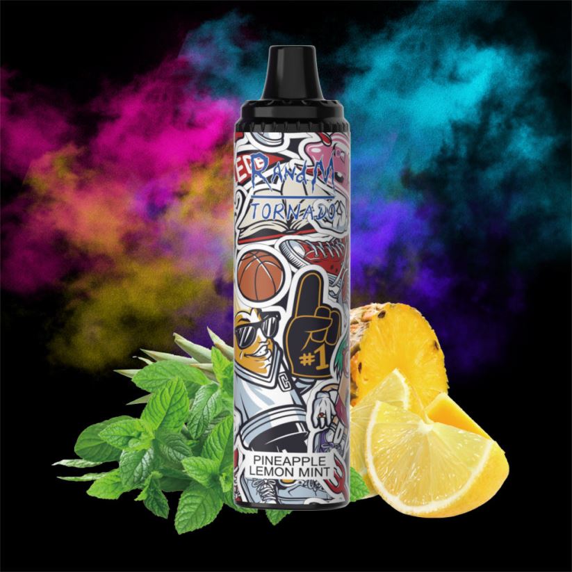 RandM Tornado Store - RandM Tornado 6000 Airflow Control Vape Pod Device 1Pc Pina Colada Rum 60664B280