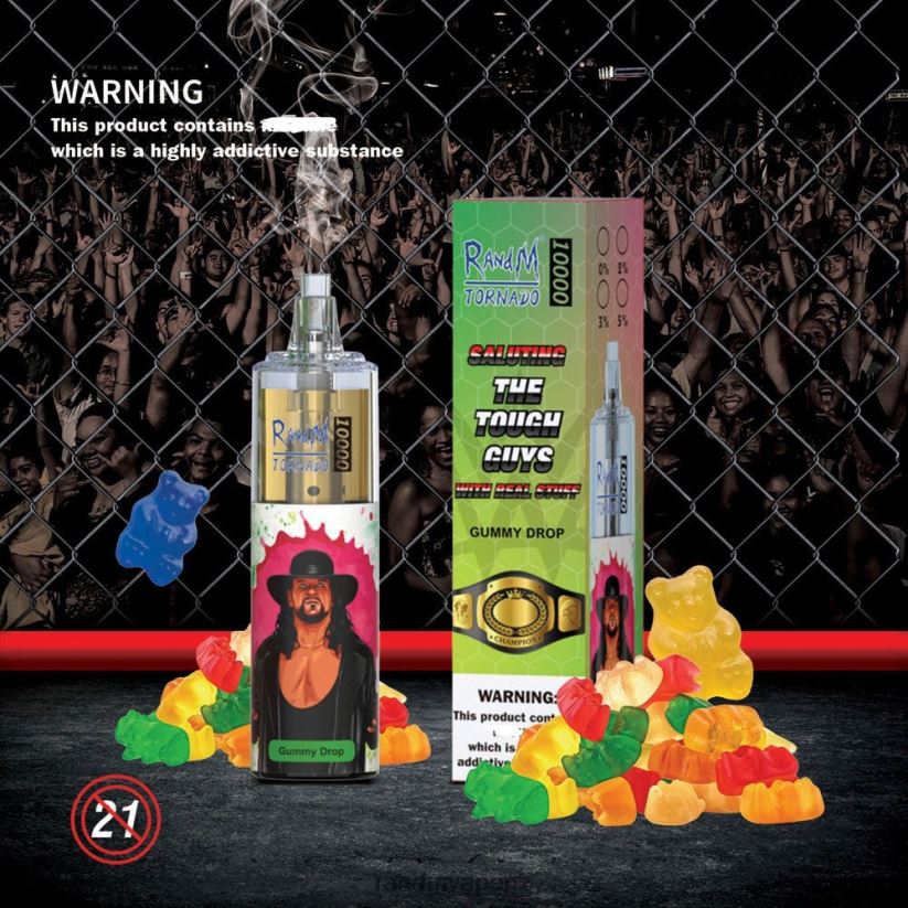 R And M Vape NZ - RandM Tornado 10000 Airflow Control Vape Device 1Pc Tropical Delight 60664B111