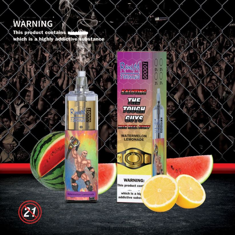 R And M Vape NZ - RandM Tornado 10000 Airflow Control Vape Device 1Pc Tropical Delight 60664B111