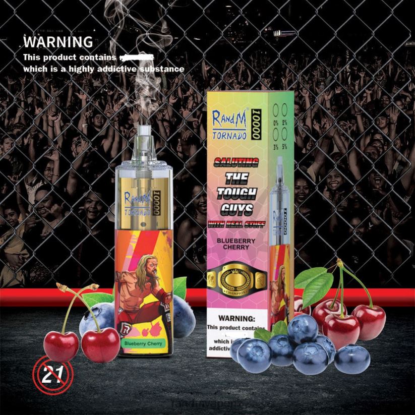 R And M Vape NZ - RandM Tornado 10000 Airflow Control Vape Device 1Pc Tropical Delight 60664B111