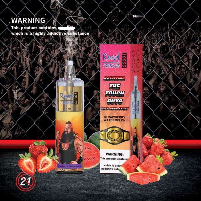 R And M Vape NZ - RandM Tornado 10000 Airflow Control Vape Device 1Pc Tropical Delight 60664B111