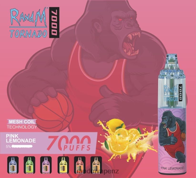 RandM Tornado Store - RandM Tornado 7000 Airflow Control Vape Device 1Pc Mango On Ice 60664B170