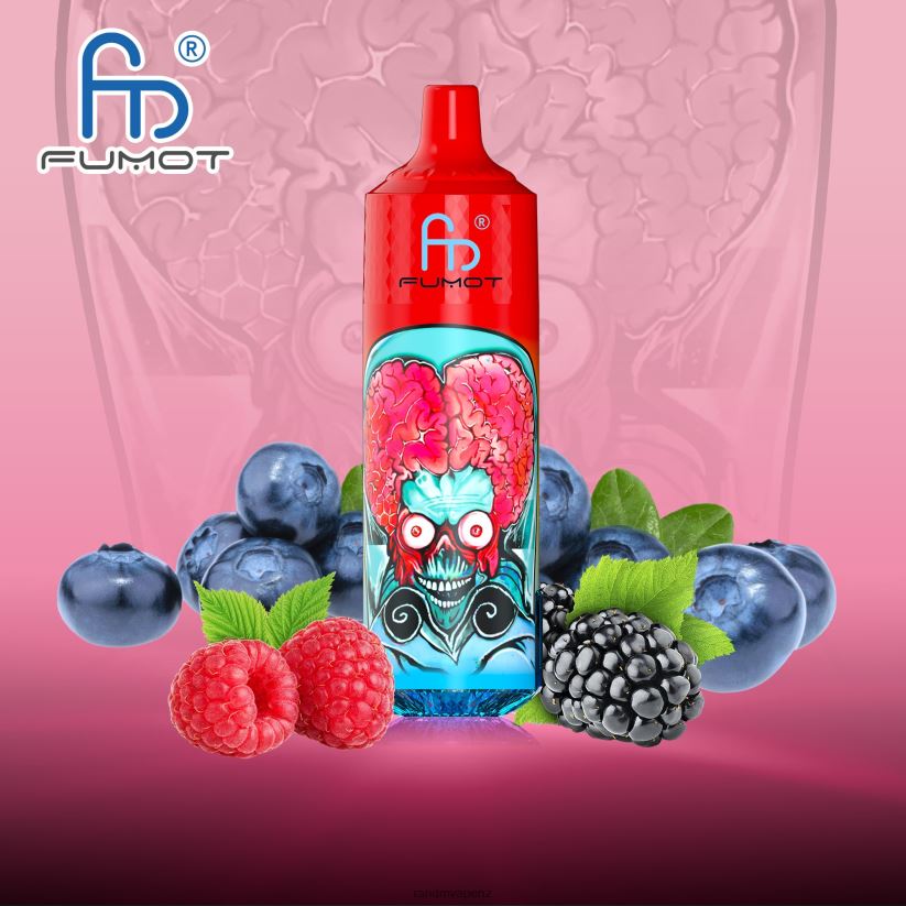R And M Vape NZ - Fumot RandM Tornado 9000 Pro Vape Device With Battery And Ejuice Display Version 1 Blueberry Sour Raspberry 60664B191