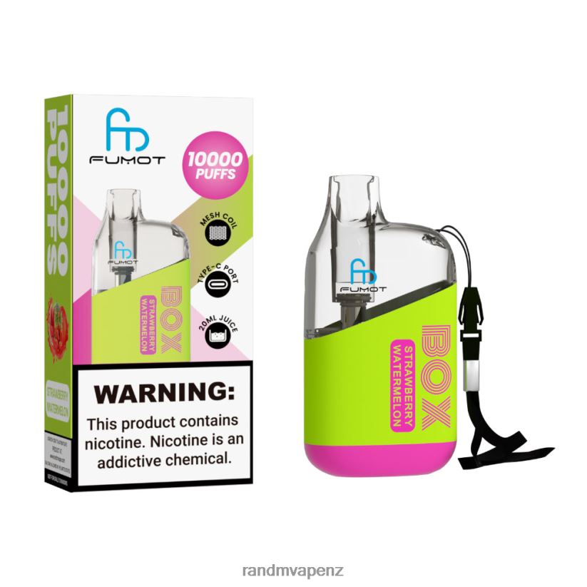 RandM Tornado Store - Fumot Original RandM Tornado Box 10000 Airflow Control Vape Device 1Pc Peach Mango 60664B90